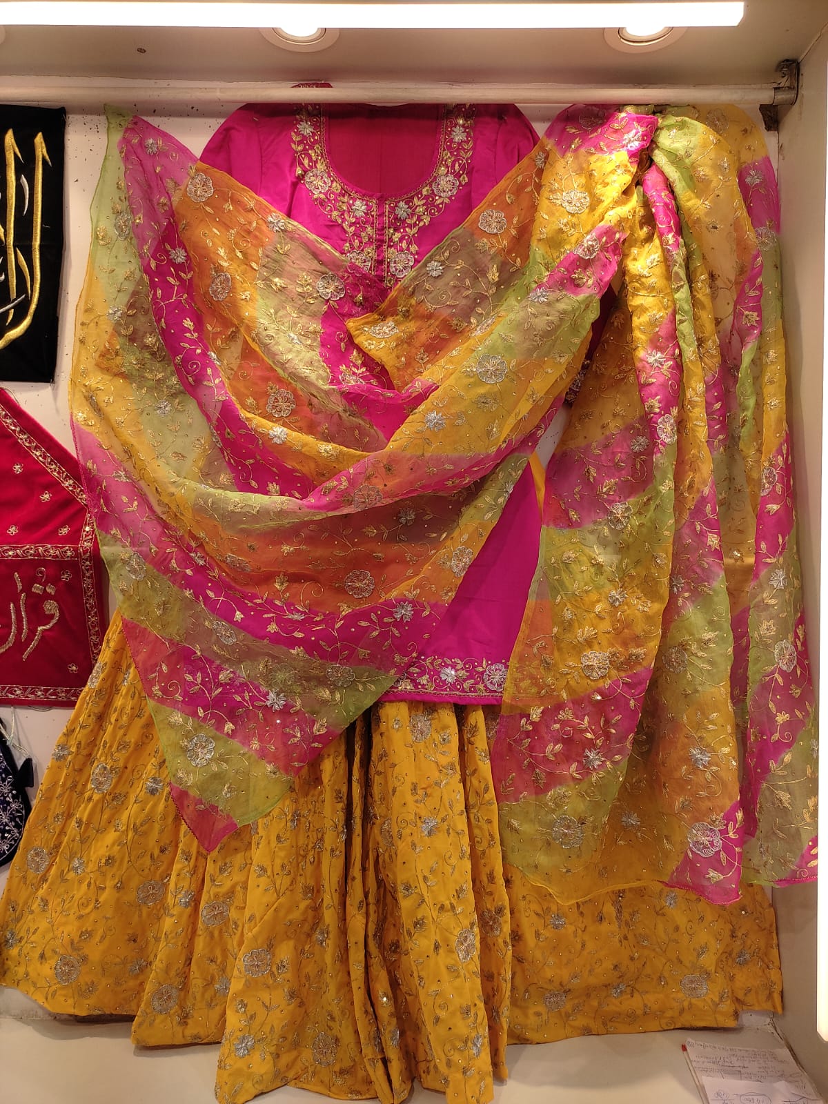 Basanti Gulab Lehenga, view 1 of 1