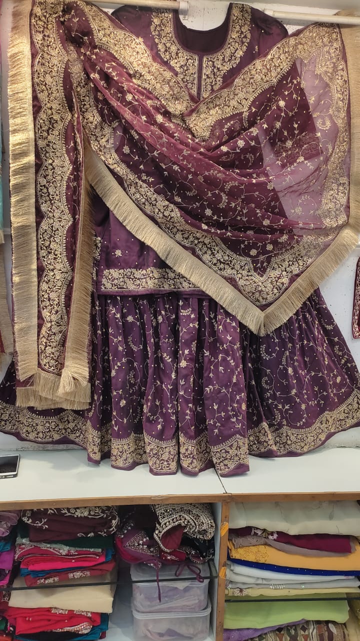 Jamuni Jaal Lehenga, view 1 of 1