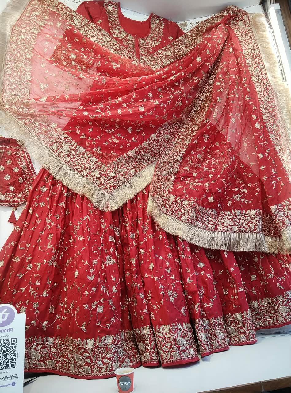 Laal Ishq Lehenga, view 1 of 1